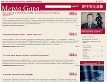 Tablet Screenshot of mediagapa.pl